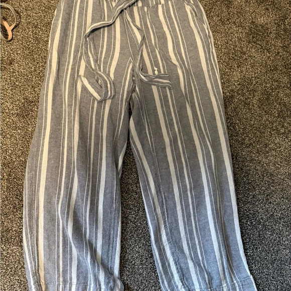 LOFT Women's Wide Leg Pants - Gray - Picture 4 of 4